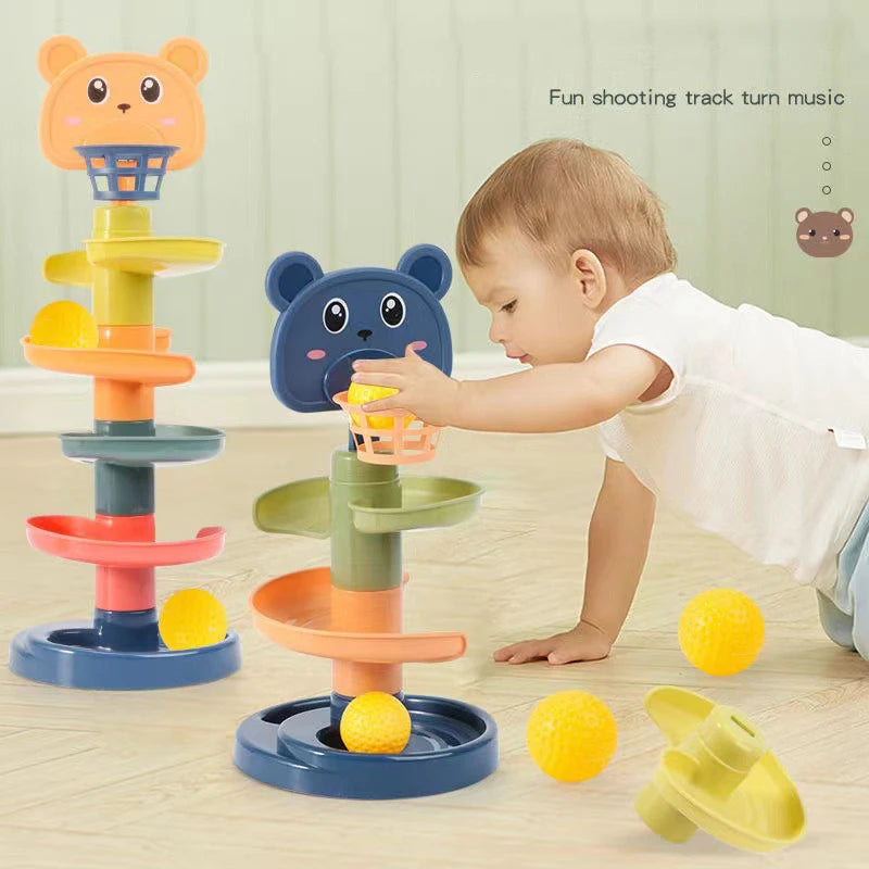 Montessori Rolling Ball Tower