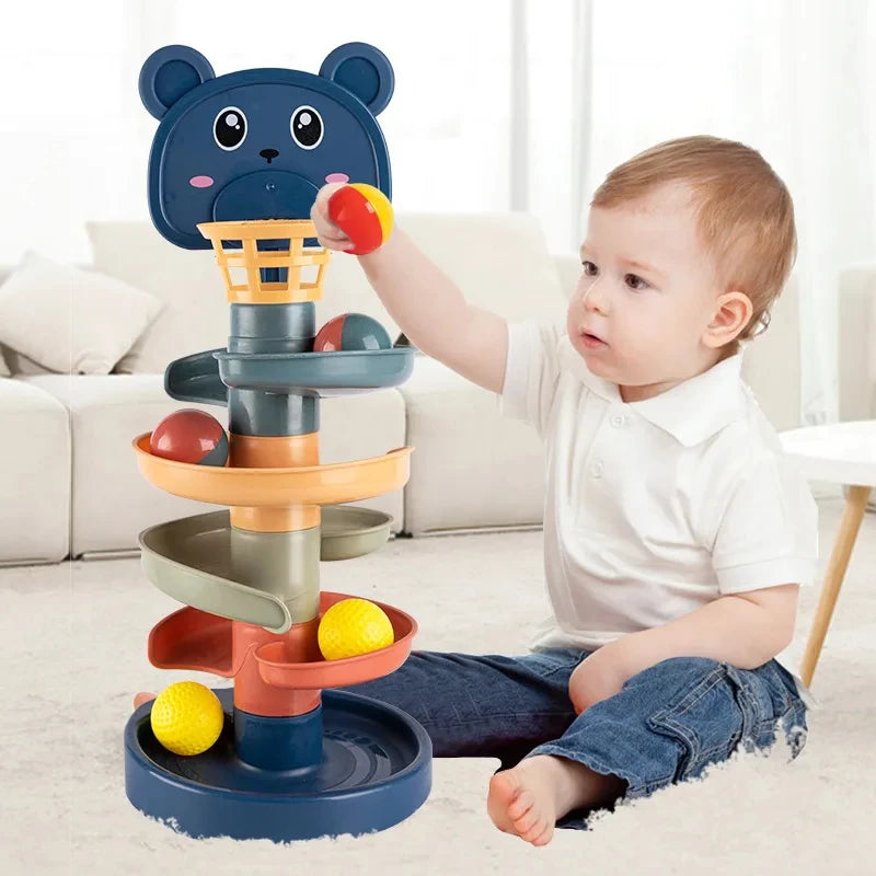 Montessori Rolling Ball Tower