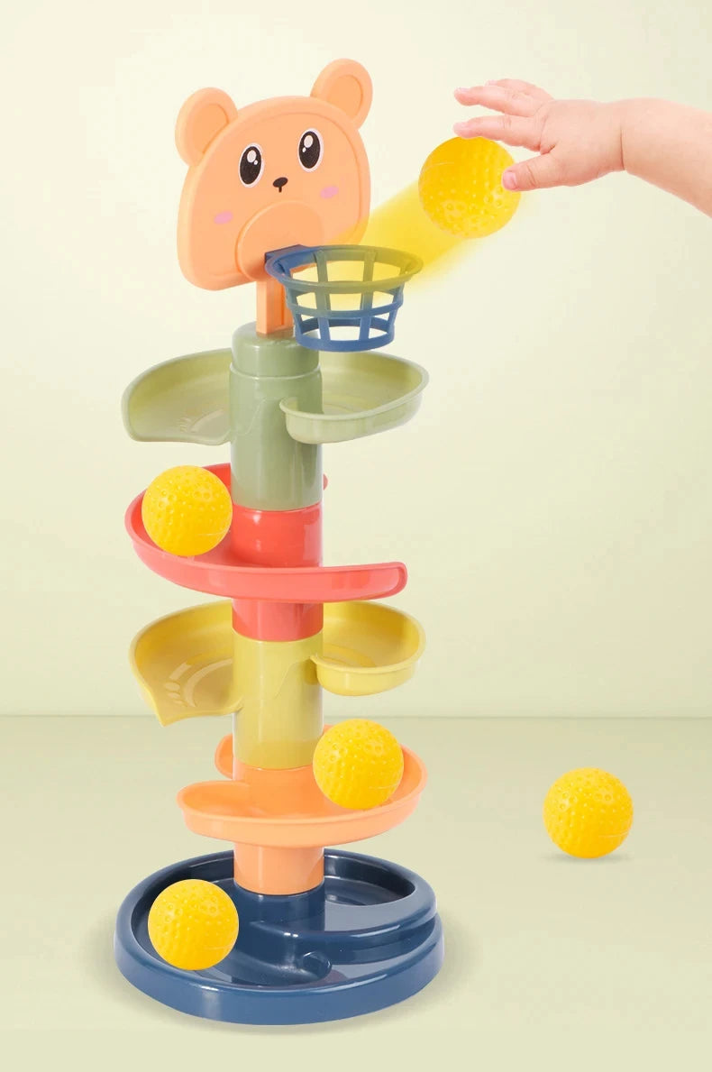 Montessori Rolling Ball Tower