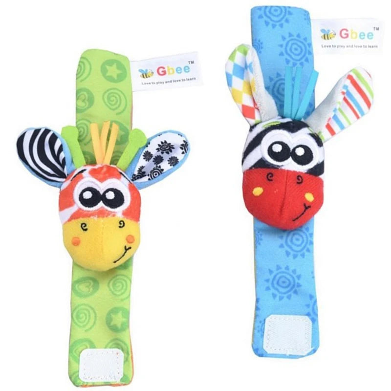 Baby Infant Rattle Socks Toys 0 to 12 Month Newborn