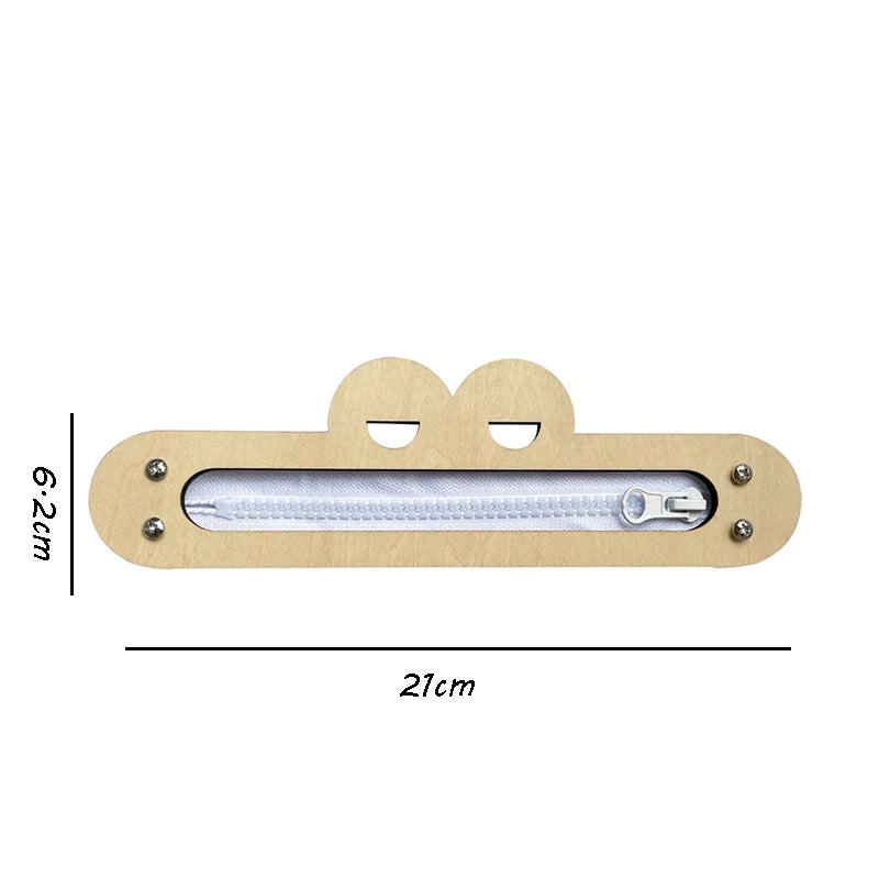 Wooden DIY Montessori Busboard