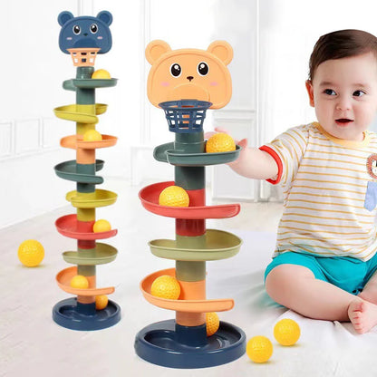 Montessori Rolling Ball Tower