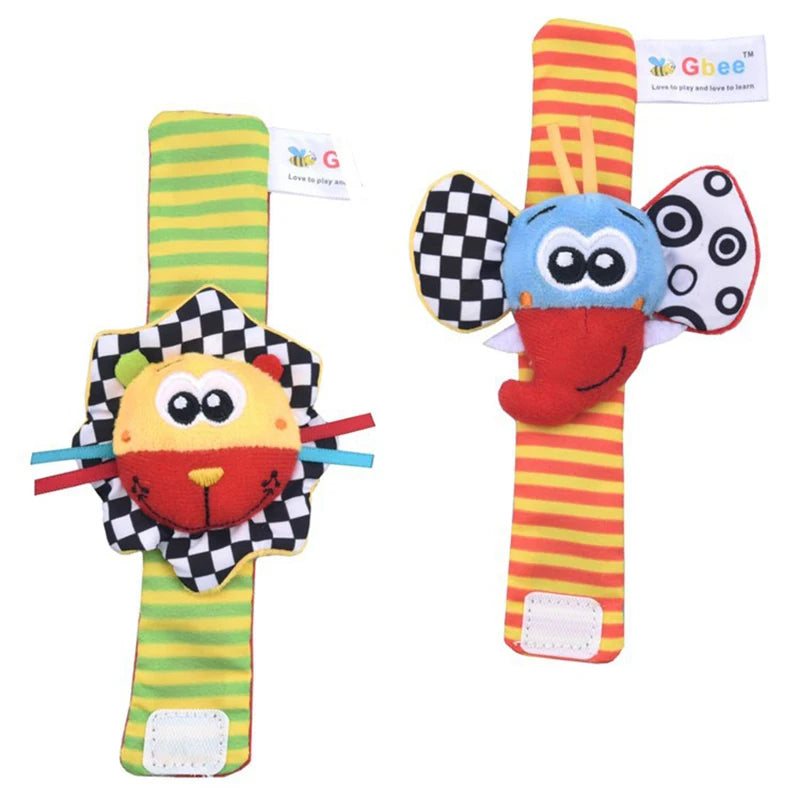 Baby Infant Rattle Socks Toys 0 to 12 Month Newborn