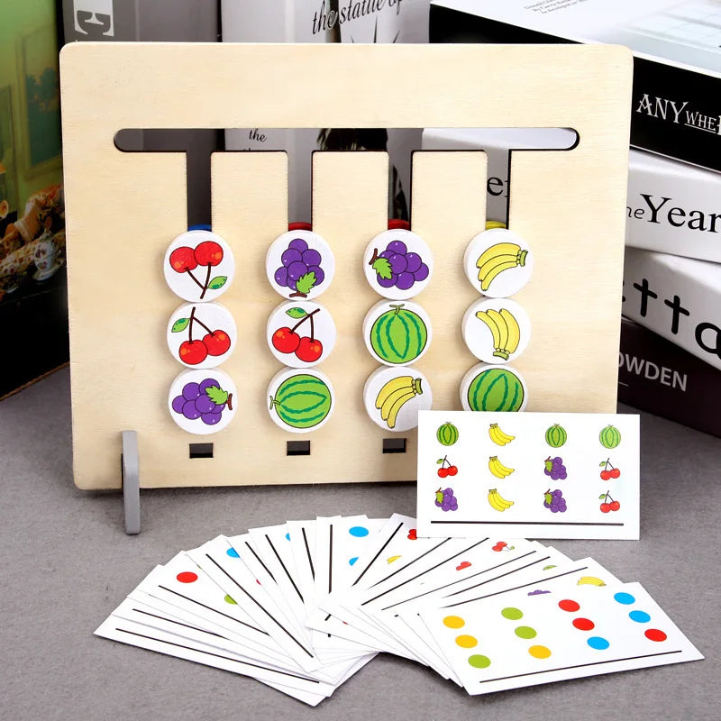 Montessori educational toy games for babies from 0-12 months old