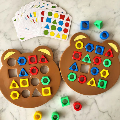 Montessori puzzle toys for baby