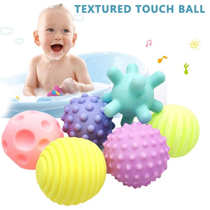 Baby Bath Toys for Kids Set Rubber Animals 6Pcs