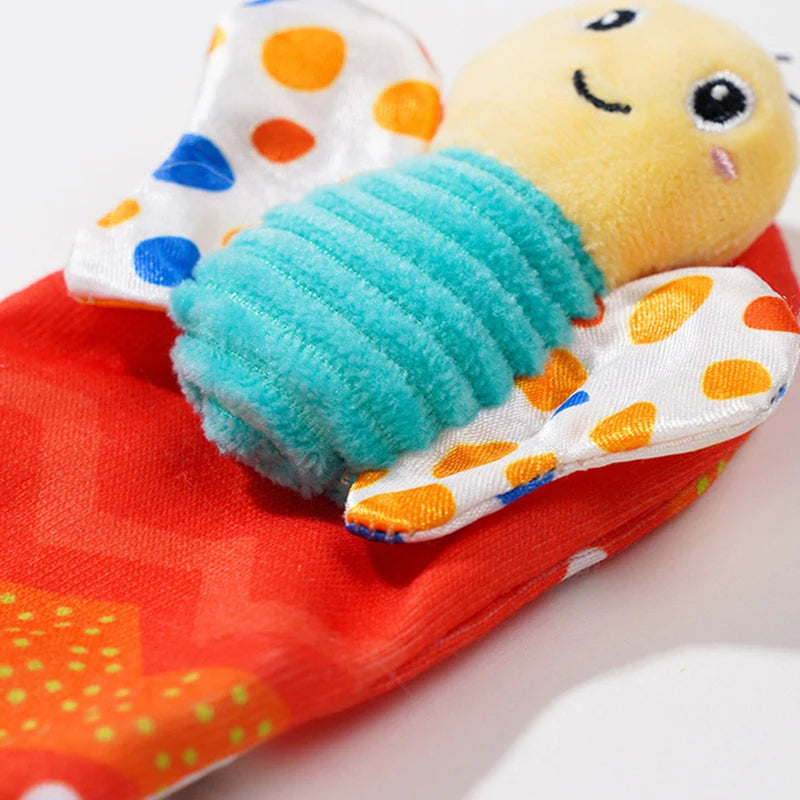 Baby Infant Rattle Socks Toys 0 to 12 Month Newborn