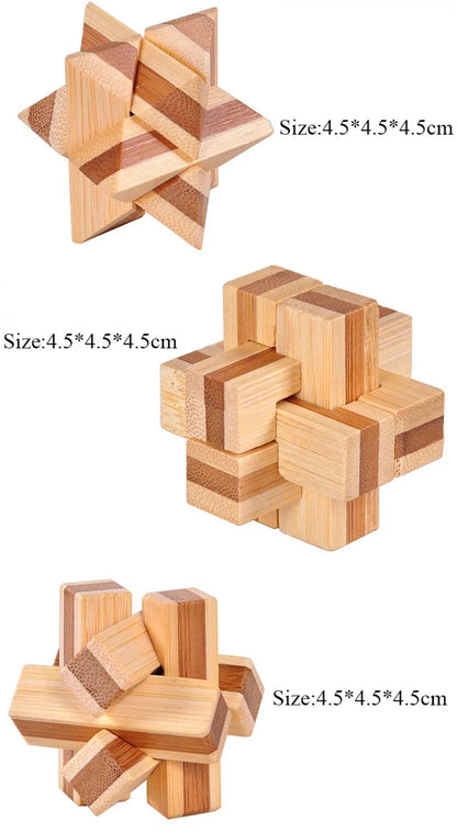 3D Puzzles for Children to Practice IQ Montessori