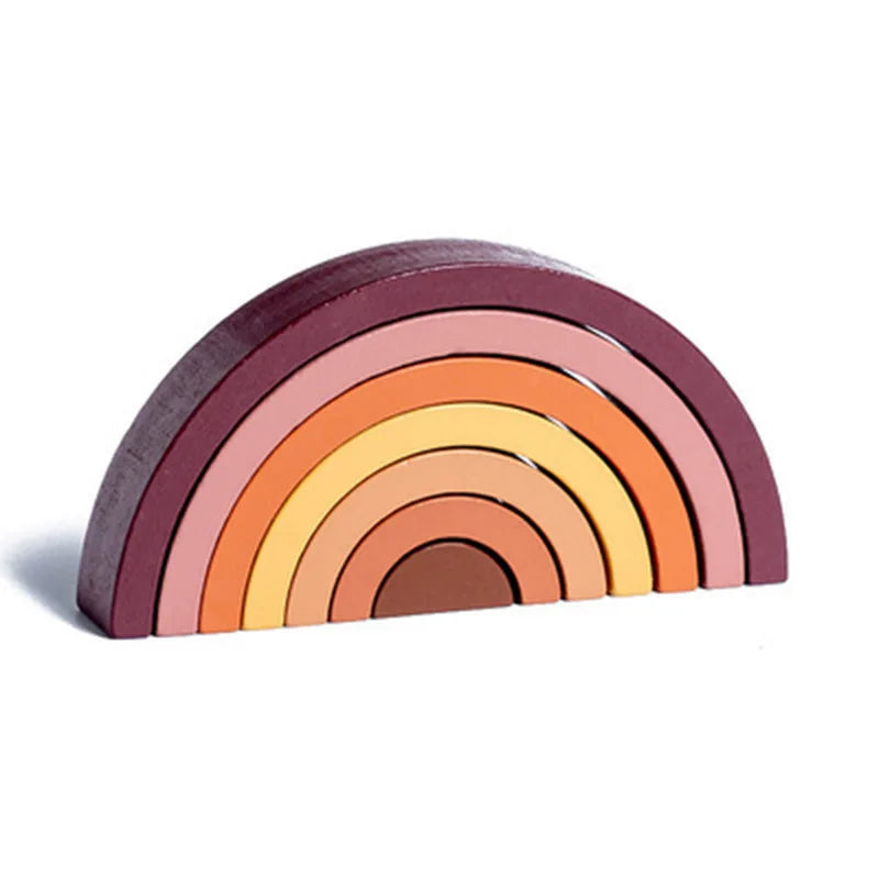 Montessori Wooden Toys Rainbow