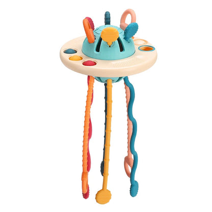 Baby Montessori Toys Pull String Sensory 6- 12 Months