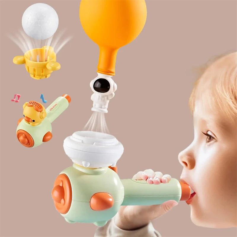 Kids musical balloon blowing 3 in 1 montessori