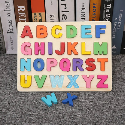 Montessori wooden puzzles