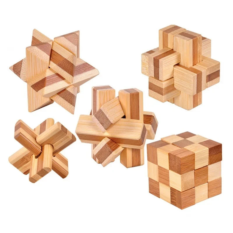 3D Puzzles for Children to Practice IQ Montessori