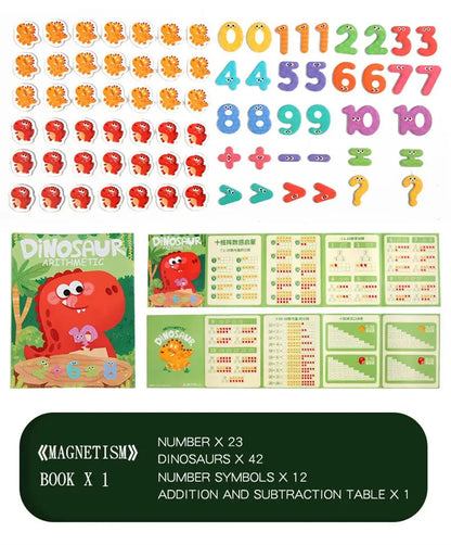 Montessori math addition subtraction analysis arithmetic magnetic