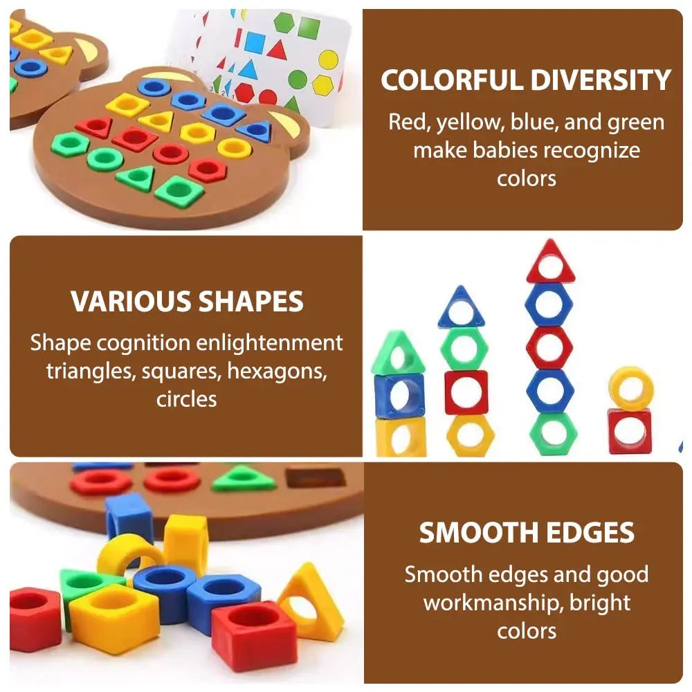 Montessori puzzle toys for baby