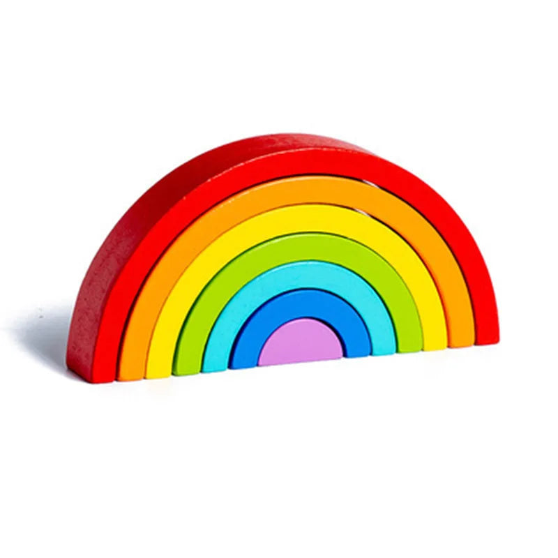 Montessori Wooden Toys Rainbow