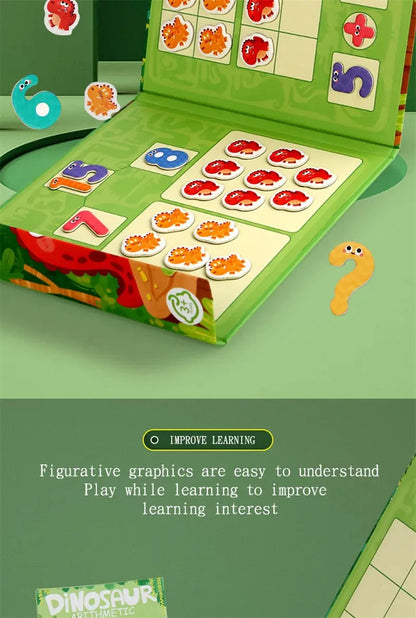 Montessori math addition subtraction analysis arithmetic magnetic