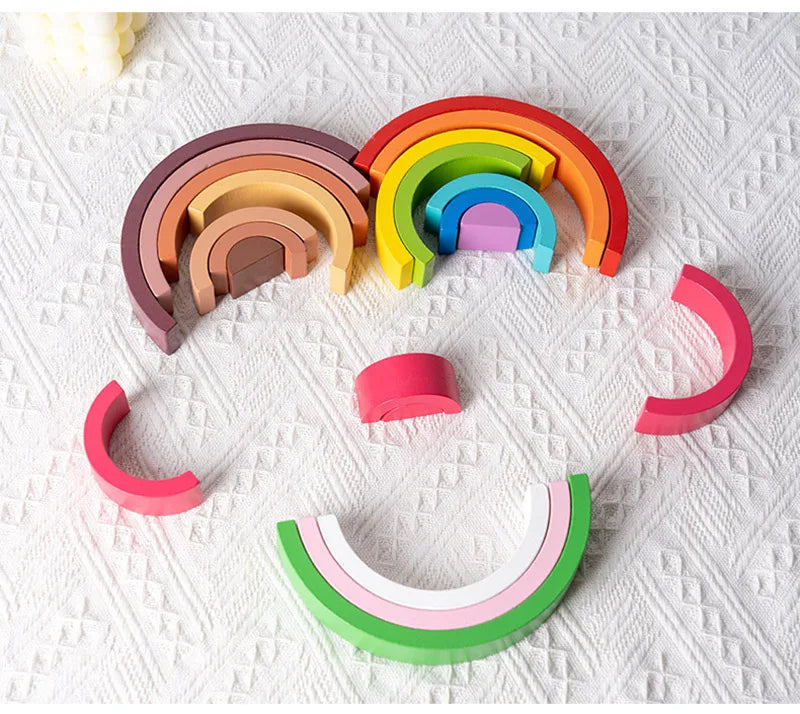 Montessori Wooden Toys Rainbow