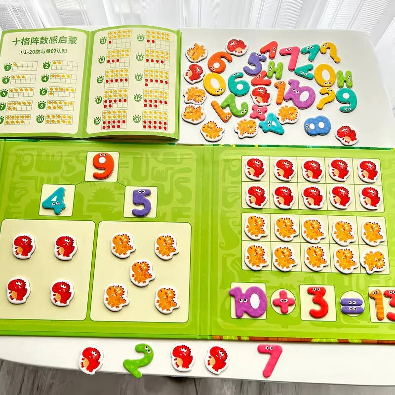 Montessori math addition subtraction analysis arithmetic magnetic