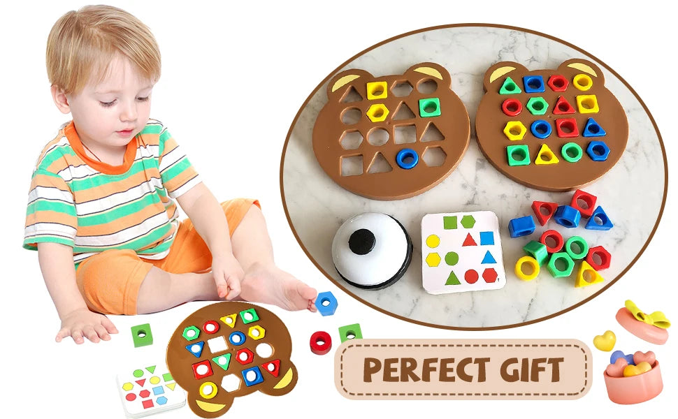 Montessori puzzle toys for baby