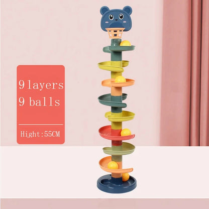 Montessori Rolling Ball Tower